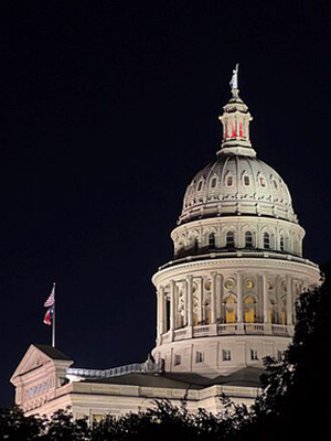 Austin Capitol at Night